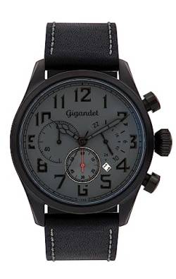 Gigandet Herren Analog Japanisches Quarzwerk Uhr mit Leder Armband AVG4-06 von Gigandet