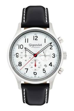 Gigandet Herren Analog Japanisches Quarzwerk Uhr mit Leder Armband VNAG50/002 von Gigandet