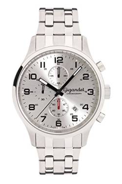Gigandet Herren Uhr Chronograph Quarz mit Edelstahl Armband G51-004 von Gigandet