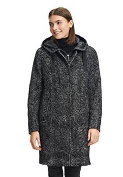 Gil Bret Damen 9420/6138 Jacke Wolle, 9810 Black/White, 38 EU von Gil Bret