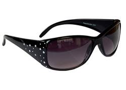 Gil SSC Damenbrille Brille Sonnenbrille mit Strass Damen Sunglasses M 39 (Schwarz) von Gil SSC