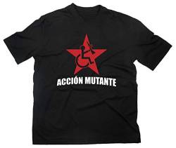 Accion Aktion Mutante Kult T-Shirt, M, schwarz von Gildan
