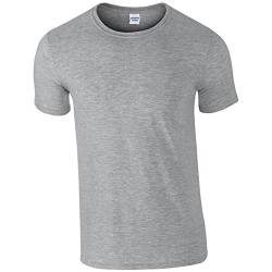 GILDAN Herren Adult 160Gsm T-Shirt, Grau (Rs Sport Grey Rs Sport Grey), X-Large von Gildan