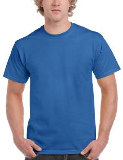 GILDAN Herren Adult Ultra Cotton T-Shirt, Blau (Royal), XX-Large (Herstellergröße: XXL) von Gildan