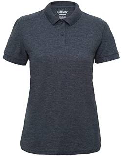 Gildan DryBlend Damen Sport Polo-Shirt, Kurzarm (Medium) (Heidekraut dunkel) von Gildan