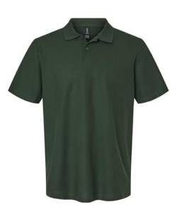 Gildan DryBlend Jersey Kurzarm-Poloshirt f r Erwachsene, Wald, 4X-Gro von Gildan