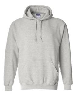 Gildan Fleece Hoodie Sweatshirt, Style G18500, Multipack, asche, 5X-Large von Gildan