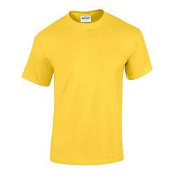 Gildan - Heavy Cotton T-Shirt '5000' / Daisy Yellow, 3XL von Gildan