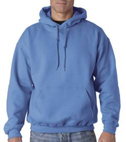 Gildan Heavyweight DryBlend Unisex Kapuzenpullover/Hoodie/Kapuzensweater (M) (Blau) von Gildan