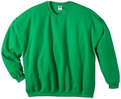 Gildan Herren Adult 50/50 Cotton/Poly.Crew Neck Sweat /18000 Sweatshirt, Grün (Irish Green 167), X-Large (Herstellergröße: XL) von Gildan