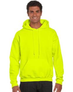Gildan Herren DryBlend Erwachsene Kapuzen-Sweatshirt Hoodie, Grün (Safety Green), M von Gildan