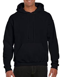 Gildan Herren DryBlend Erwachsene Kapuzen-Sweatshirt Hoodie, Schwarz, 41952 von Gildan