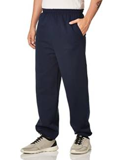 Gildan Herren Elastische Sweathose mit Taschen Hose, Navy, X-Groß von Gildan