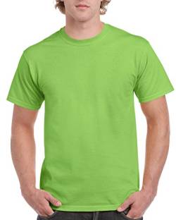 Gildan Herren G2000 Ultra Cotton Adult T-Shirt - Grün - Groß von Gildan