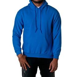 Gildan Herren Hoodie DryBlend Hooded Sweatshirt Blau Royal XL von Gildan