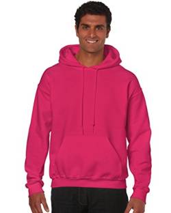 Gildan Herren Kapuzenpullover Adult 50/50. Hooded Sweat/18500, Einfarbig (XL, Helikonie) von Gildan