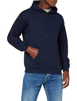 Gildan Herren Schweres Kapuzensweatshirt Hoodie, blau (Marineblau), XL von Gildan