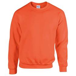 Gildan Herren Sweatshirt, Orange - Orange, XL von Gildan