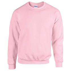 Gildan Herren Sweatshirt, Rosa - Light Pink, XL von Gildan