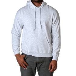 Gildan Herren-Sweatshirt mit Kapuze und Tasche Grau grau XX-Large von Gildan