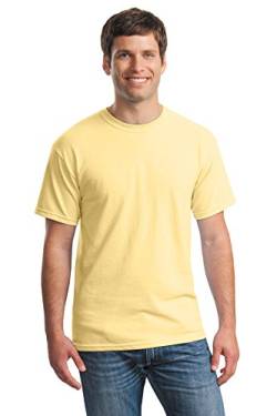 Gildan Herren Ultra Cotton T-Shirt 2000 Cornsilk L von Gildan