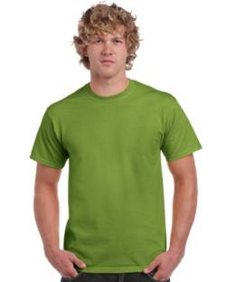 Gildan Herren schwerem Baumwolle T-Shirt, Grün (Kiwi), M von Gildan