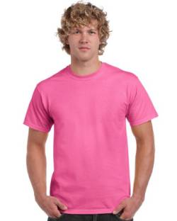 Gildan Herren schwerem Baumwolle T-Shirt, Lila (Azalea), S von Gildan