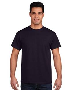 Gildan Herren schwerem Baumwolle T-Shirt, Schwarz (BlackBerry), XXL von Gildan