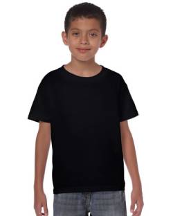 Gildan - Kids' Heavy T-Shirt - Black - XS von Gildan