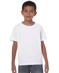 Gildan - Kids' Heavy T-Shirt - White - XS von Gildan