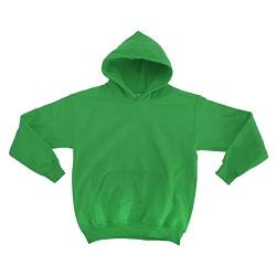 Gildan Kinder Unisex Sweatshirt mit Kapuze (S) (Waldgrün) von Gildan