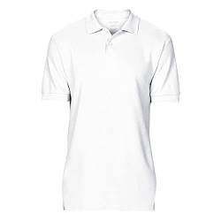 Gildan Softstyle Poloshirt aus Pique für Herren, UTBC3718_74, Weiß, UTBC3718_74 XL von Gildan