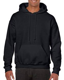 Gildan Sweatshirt mit Kapuze "Heavy Blend" Gr. XL, Schwarz von Gildan