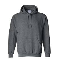 Gildan Sweatshirt mit Kapuze Heavy Blend XL, 1x Graphit & 1 HLKauf Block von Gildan