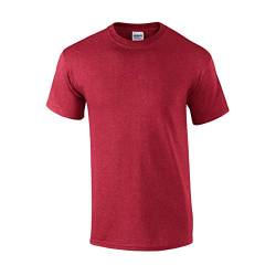 Gildan - T-Shirt Ultra - Übergrößen bis 5XL / Heather Cardinal, L L,Heather Cardinal von Gildan