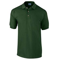 Gildan - Ultra Cotton Ringspun Piqué-Poloshirt - bis Gr. 5XL / Forest Green, M von Gildan