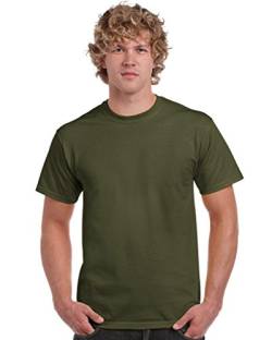 Gildan - Ultra T-Shirt '2000' - Übergrößen bis 5XL L,Military Green von Gildan