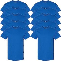 Gildan Unisex T-shirt aus Schwerer Baumwolle Mehrfarbig ,Stil G5000 T-Shirt, Royal, L von Gildan