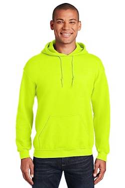 Hooded Pullover Sweat Shirt Heavy Blend 50/50 7.75 oz. by Gildan (Style# 18500) (3X-Large, Safety Green) von Gildan