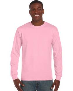 Langarm T-Shirt Ultra, Farbe:Light Pink;Größe:XXL XXL,Light Pink von Gildan