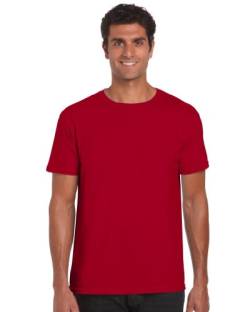 Softstyle T-Shirt - Farbe: Cherry Red - Größe: M von Gildan