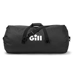 Gill Voyager 90 Liter Seesack – wasserdicht und pannensicher für Wassersport, Fitnessstudio, Strand, Bootfahren, Reisen, Camping (schwarz, 1 Größe) von Gill