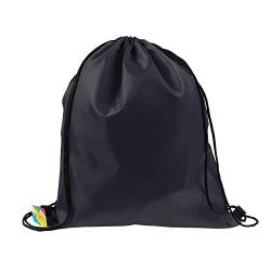 Gimboo Schultasche ohne Aufdruck XXL / 47 x 40 cm/Gym-Sack Backpack Rucksack Schulsack Sportbeutel Turnbeutel/Für Kinder Jungen Mädchen/Mix von Farben - 1 Stück von Gimboo