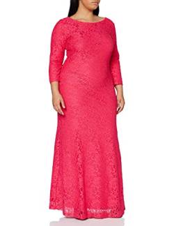 Gina Bacconi Damen Women's Jamie Lace Maxi Dress Brautmutterkleid, Fuchsia, 38 von Gina Bacconi