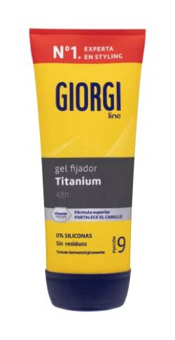 Giorgi Line - Absolut Titanium, 0% Silikone, Fixierung und Haltbarkeit 48h ohne Rückstände, extrem robuste und leichte Oberfläche, Befestigung 5-170 ml von Giorgi