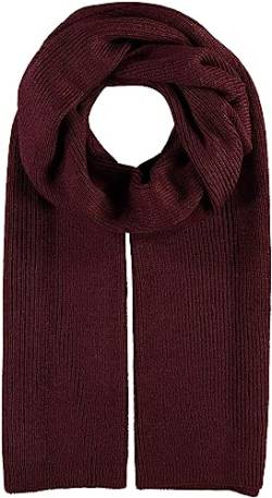 Giorgio Rimaldi Strickschal für Damen & Herren - 35 x 180 cm - Einfarbiger Winterschal Strick - Warm und weich - Tragemöglichkeit als Schlauchschal, Loop Burgundy von Giorgio Rimaldi