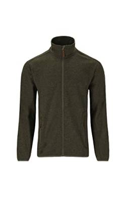 Gipfelglück Heinz Fleecejacke Herren funktioneller Outdoor Midlayer Olive Night 3XL von Gipfelglück