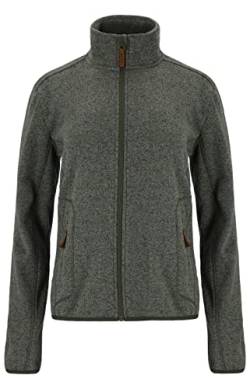 Gipfelglück Ilona Fleecejacke Damen funktioneller Outdoor Midlayer Agave Green 38 von Gipfelglück