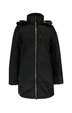 Gipfelglück Junko Softshellmantel Damen Outdoormantel Black 38 von Gipfelglück