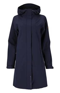 Gipfelglück Marlies wasserdichter Damen Outdoor Mantel Navy Blazer 36 von Gipfelglück